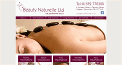 Desktop Screenshot of beautynaturelle.co.uk